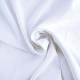 10 Pack White Polyester Banquet Chair Cover, Reusable Stain Resistant Slip On Chair Cover