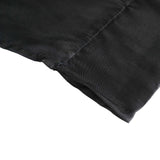 8ftx10ft Black Satin Formal Event Backdrop Drape, Window Curtain Panel