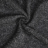 6ft Shimmer Tinsel Spandex Chiara Backdrop Stand Cover For Fitted Round Top Wedding Arch#whtbkgd