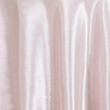 108" Blush Satin Round Tablecloth