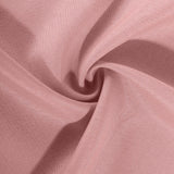 Dusty Rose Polyester Folding Chair Cover, Reusable Stain Resistant Slip On Chair Cover