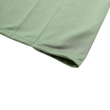 2 Pack Dusty Sage Green Durable Flame Resistant Scuba Polyester Curtain Panel Backdrops