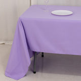 60x126inch Lavender Lilac Seamless Premium Polyester Rectangular Tablecloth - 220GSM