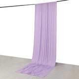 Lavender 4-Way Stretch Spandex Photography Backdrop Curtain with Rod Pockets, Drapery Panel