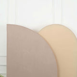 7ft Matte Nude Spandex Half Moon Chiara Backdrop Stand Cover