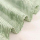 54inch x 10 Yards Sage Green Accordion Crinkle Taffeta Fabric Bolt