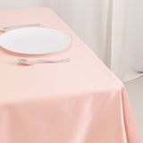 54inch Dusty Rose Seamless Lamour Satin Square Table Overlay