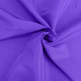 70"x70" Purple Premium Polyester Square Tablecloth - 220GSM#whtbkgd