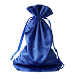 60 Pack 6x9inch Royal Blue Satin Wedding Party Favor Bags, Drawstring Pouch Gift Bags#whtbkgd