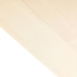 Beige Fire Retardant Polyester Curtain Panel Backdrops With Rod Pockets - 10ftx10ft