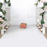 40inch x 100ft White PVC Aisle Runner