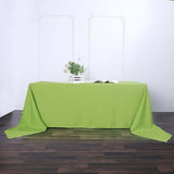 90x156 inches Apple Green Polyester Rectangular Tablecloth