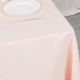 70"x70" Blush Premium Polyester Square Tablecloth - 220GSM