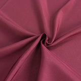 60"x102" Burgundy Premium Polyester Rectangular Tablecloth - 220GSM