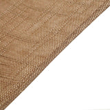 90 x 132 inches Natural Linen Rectangular Tablecloth | Slubby Textured Wrinkle Resistant Tablecloth