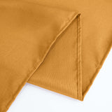 Premium Polyester 60"x102" Rectangle Tablecloth Gold - Durable 220GSM Wrinkle-Resistant Table Cover