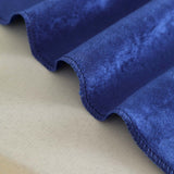 72x72Inch Royal Blue Premium Velvet Table Overlay, Square Tablecloth Topper