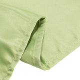 60"x126" Sage Green Lamour Satin Rectangle Tablecloth