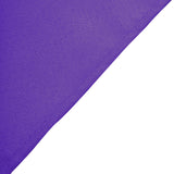 60"x102" Purple Polyester Rectangular Tablecloth