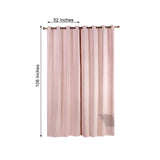 Rose Gold Embossed Thermal Blackout Soundproof Curtain Panels With Chrome Grommet Window Treatment