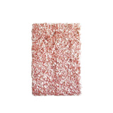 11 Sq ft. | Blush Rose Gold UV Protected Hydrangea Flower Wall Mat Backdrop