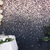 8ftx8ft Black/Gold Glitter Print Vinyl Photography Booth Backdrop