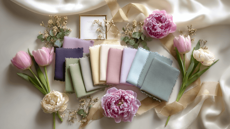 Seasonal Color Palette for Spring Wedding