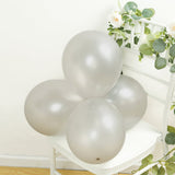 50 Pack White Biodegradable Balloons, 12 Thickened Extra Strong Eco-friendly Latex Helium