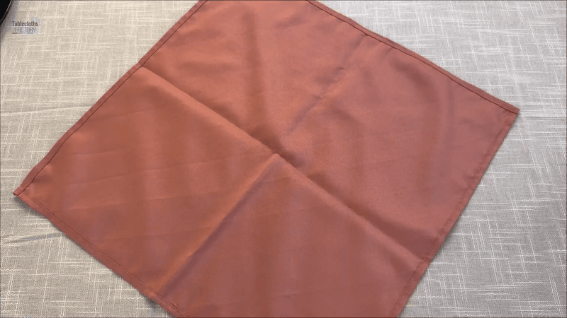 Step 1. Square the Napkin