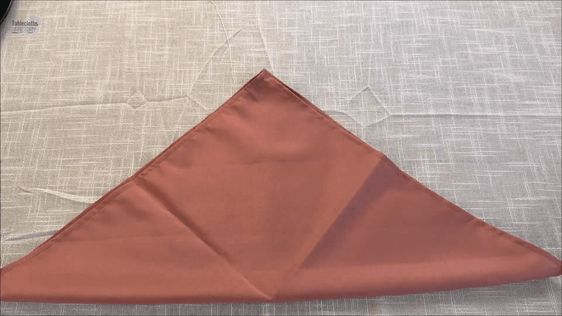 Step 2. Fold into Triangle