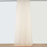 10ftx20ft Nude Sheer Durable Flame Resistant Ceiling Drape Curtain Panels