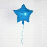 2 Pack | 16inch 4D Royal Blue Star Mylar Foil Helium or Air Balloons