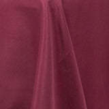 90x132inch Burgundy 200 GSM Seamless Premium Polyester Rectangular Tablecloth#whtbkgd