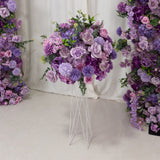 22-Inch Lavender Lilac Silk Flower Grand Centerpiece – Pre-Arranged Artificial Rose