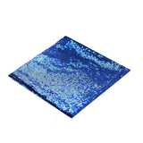 20x20Inch Royal Blue Premium Sequin Cloth Dinner Napkin | Reusable Linen