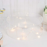 14inch Round Acrylic Transparent Fillable Display Box Cake Stand