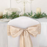 5 Pack | 6x106inch Accordion Crinkle Taffeta Chair Sashes