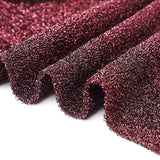 20ftx10ft Burgundy Metallic Shimmer Tinsel, Event Background Drapery Panel, Photo Backdrop Curtain