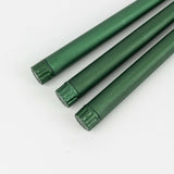 3 Pack | 11inch Hunter Emerald Green Unscented Flickering Flameless LED Taper Candles