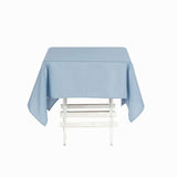 Dusty Blue Polyester Square Tablecloth 70"x70"