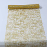 Metallic Gold Glitter Mesh Polyester Table Runner