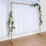 8ft Heavy Duty Metal Square Wedding Arch Photography Backdrop Stand