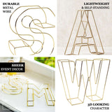 Wire Letters | Decorative Letters | Metal 3D Letters