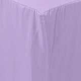 Lavender Lilac Fitted Polyester Rectangle Tablecloth 6ft Table Cover For 72x30inch Tables#whtbkgd