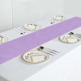 12inch x 108inch Lavender Lilac Polyester Table Runner