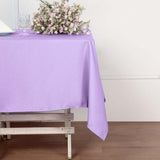 Lavender Lilac Polyester Square Tablecloth 54"x54"