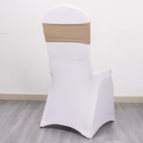 5 Pack | Nude Spandex Stretch Chair Sashes | 5x12inch