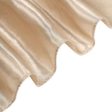 5 Pack | Nude Satin Chair Sashes | 6x106inch