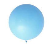 2 Pack | 32inch Large Matte Pastel Blue Helium/Air Premium Latex Balloons