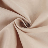 10 Pack Nude Polyester Banquet Chair Cover, Reusable Stain Resistant Slip On Chair Cover